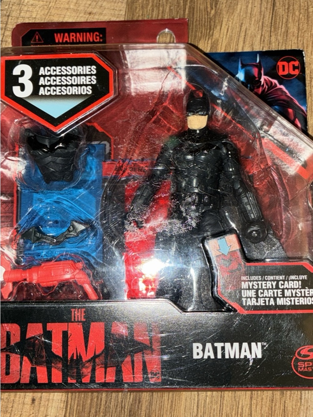 Batman Action Figure with Black Accessories - DC